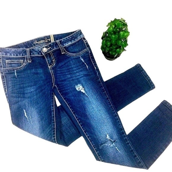 American Rag CIE | Distressed Super Skinnies - Picture 1 of 9